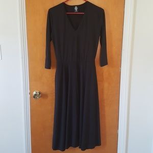 Agnes & Dora Black Curie Dress